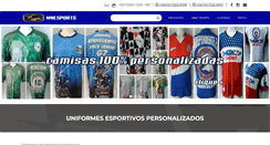 Desktop Screenshot of mmcsports.com.br